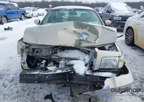 2007 Mercury Grand Marquis Ls из США, поврежденный, VIN 2MEFM75V57X632658